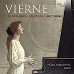 4th CD at BRILLIANT CLASSICS: Louis Vierne, piano music